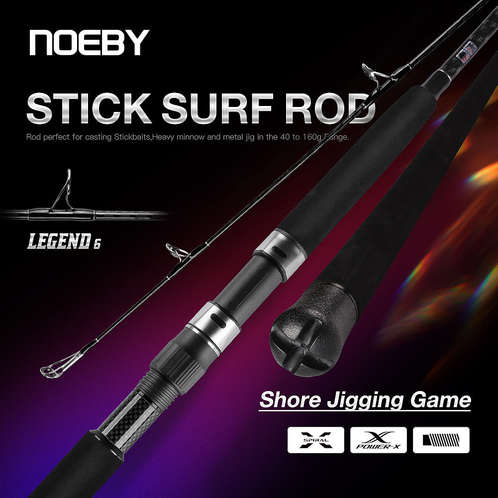 NOEBY Legend 6 Shore Heavy Game Spinning Rod - Fishing Ceylon 