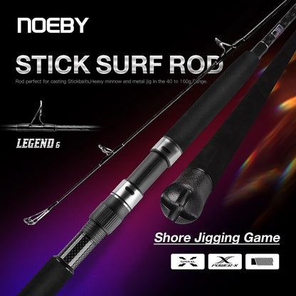 NOEBY Legend 6 Shore Heavy Game Spinning Rod - Fishing Ceylon 