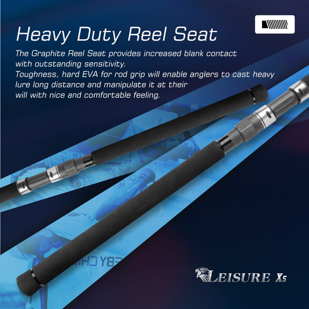 NOEBY Leisure X5 Basic Shore Jigging Rod - Fishing Ceylon 