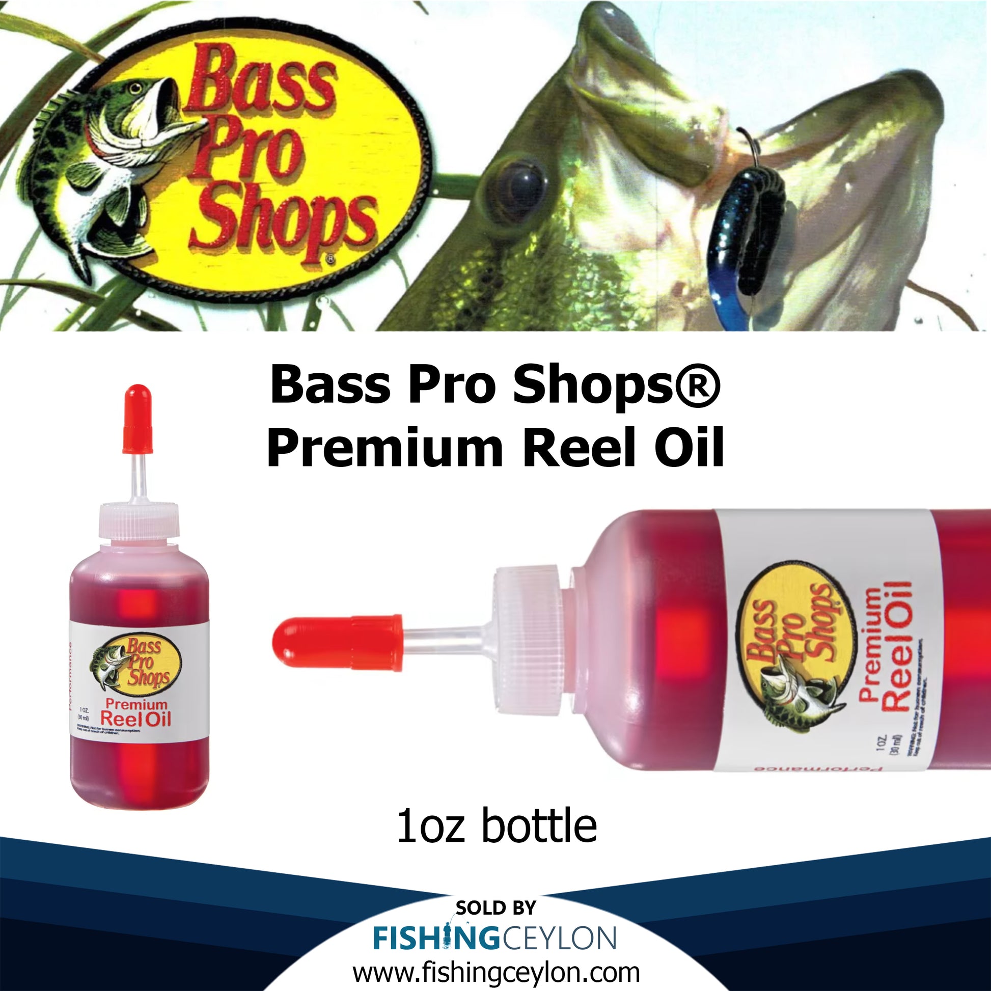 Bass Pro Shops® Premium Reel Oil – Fishing Ceylon