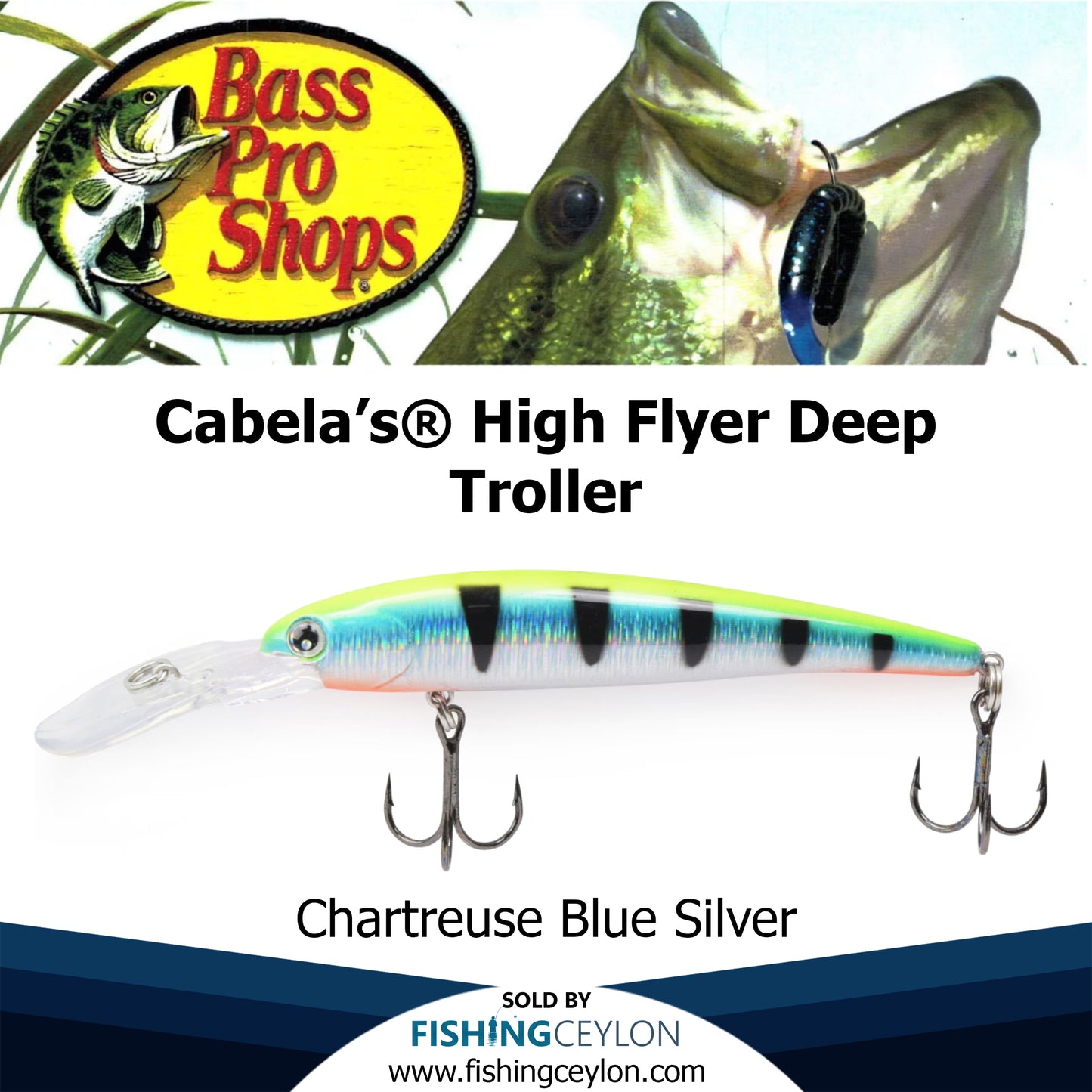 Cabela's® High Flyer Deep Troller – Fishing Ceylon