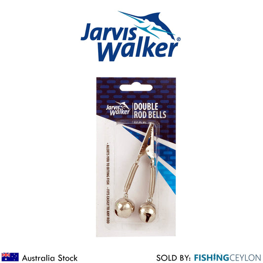 Jarvis Walker Double Fishing Rod Bell With Alligator Clip Fishing Ceylon 