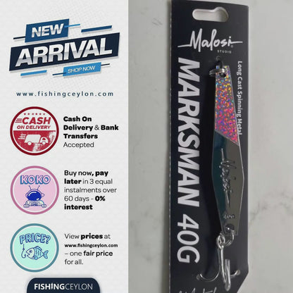 MALOSI Marksman 40G Spoon (BKK Hooks)