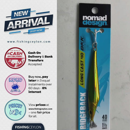 NOMAD DESIGN Ridgeback Long Cast Spoon (40g)